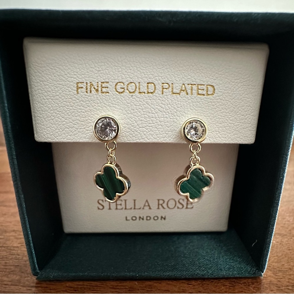 Clover Dangly Earrings